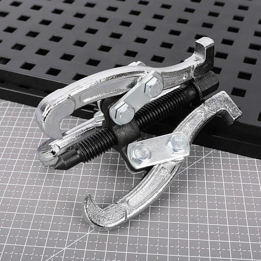 Съемники Deli Съемник подшипников трехзахватный Deli DL-S4 100мм(рабочий ход болта), внешний диаметр 20-100мм, внутренний диаметр 40-90мм, сталь 45# фото 4