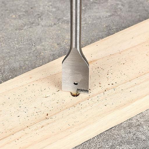 Набор оснастки Deli Набор перовых сверл по дереву 6 шт (10/12/16/18/20/25мм) Deli DH-MBZ006-ED1 длина 150мм, 1/4", блистер фото 4