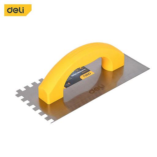 Отделочный инструмент Deli Кельма зубчатая прямоугольная Deli DL509310 230х100мм фото 1