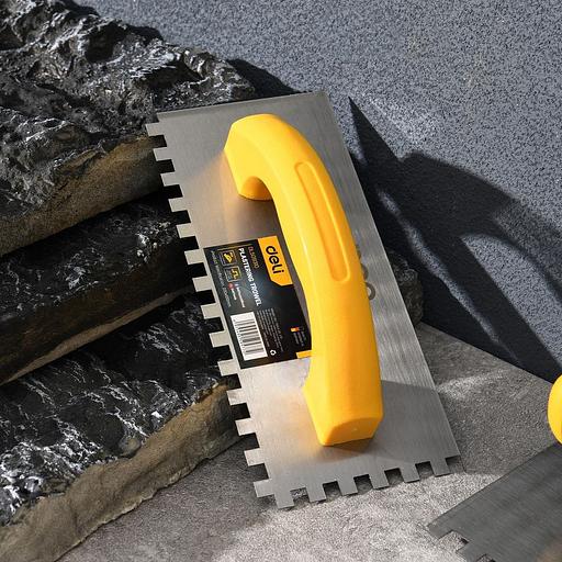 Отделочный инструмент Deli Кельма зубчатая прямоугольная Deli DL509310 230х100мм фото 2