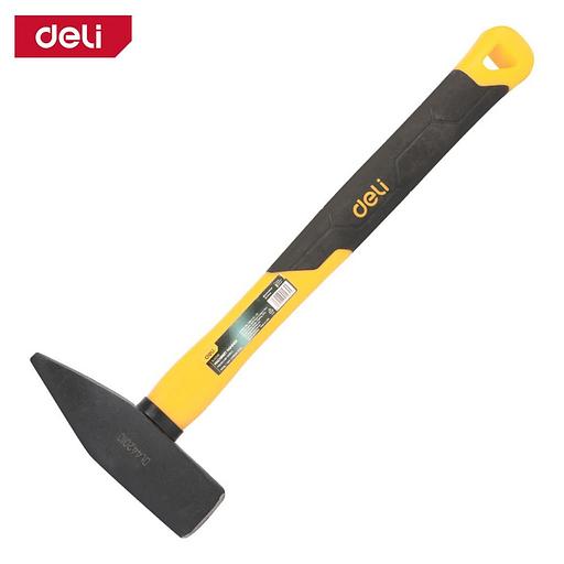 Ударно-рычажный инструмент Deli Слесарный молоток Deli DL442010 1000 гр Фиберглассовая рукоять фото 1