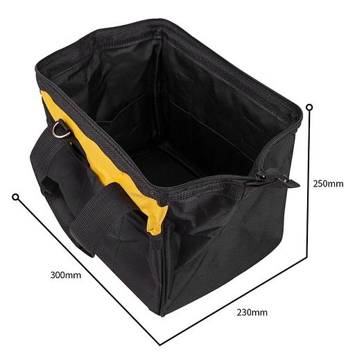 Ящики и сумки для инструментов Deli Сумка-саквояж для инструментов Deli DL-P1 300 x 230 x 250мм, 14 карманов, плечевой ремень, ткань Оксфорд 600D фото 4