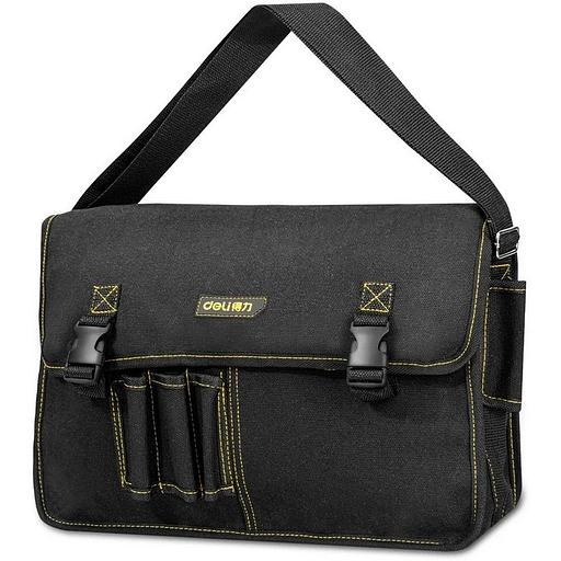 Ящики и сумки для инструментов Deli Сумка-портфель для инструментов Deli DL-P8 450 x 150 x 290мм, 00 карманов, плечевой ремень, ткань Оксфорд фото 1