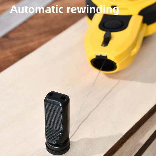 Измерительный и разметочный инструмент Deli Шнур разметочный отбивочный автоматический Deli DL23 элевационный, диапазон высоты 0,45-1,2м, резьба 5/8", чехол в комплекте фото 3