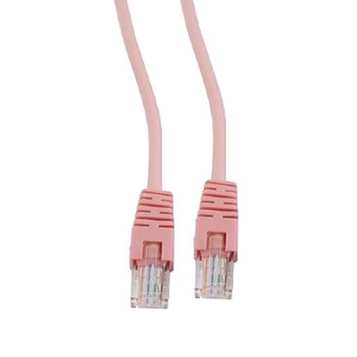 Кабель Cablexpert Патч-корд UTP Cablexpert PP12-3M/RO кат.5e, 3м, литой, многожильный (розовый) фото 1