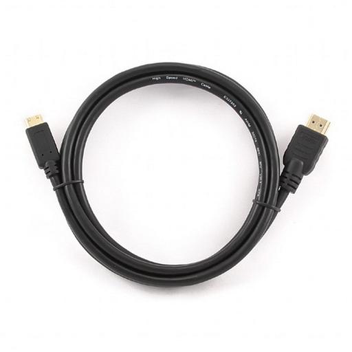 Кабель Cablexpert Кабель HDMI-miniHDMI Cablexpert CC-HDMI4C-10, 19M/19M, 3.0м, v1.4, 3D, Ethernet, черный, позол.разъемы, экран, пакет фото 2
