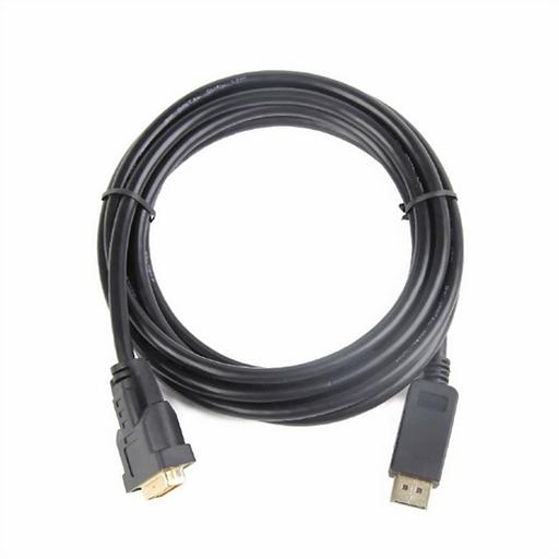 Кабель Cablexpert Кабель DisplayPort-DVI Cablexpert CC-DPM-DVIM-3M, 20M/25M, 3.0м, черный, экран, пакет фото 2