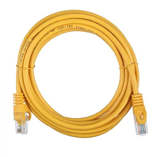 Кабель ACD Патч-корд ACD-LPU5E-30Y |ACD-LPU5E-30Y| Cat5e UTP 24AWG 4Pair, 7/0.18мм CCA Желтый, 3.0м фото 1
