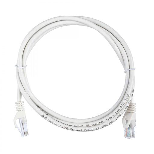 Кабель ACD Патч-корд ACD-LPU5C-15W |ACD-LPU5C-15W| Cat5e UTP 24AWG 4Pair, 7/0.18мм CU Белый, 1.5м, (741760) фото 1