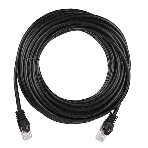 Кабель ACD Патч-корд ACD-LPU5C-10M |ACD-LPU5C-10M| Cat5e UTP 24AWG 4Pair, 7/0.18мм CU Черный, 10м, (741838) фото 1