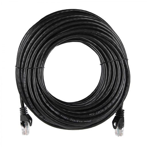 Кабель ACD Патч-корд ACD-LPU5C-20M |ACD-LPU5C-20M| Cat5e UTP 24AWG 4Pair, 7/0.18мм CU Черный, 20м, (741852) фото 1