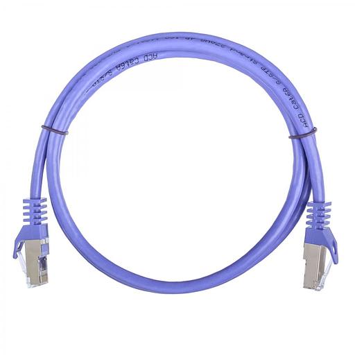 Кабель ACD Патч-корд ACD-LPS6A-10P |ACD-LPS6A-10P| Cat6a SSTP, 27AWG,CU Фиолетовй, 1.0м, (741876) фото 1