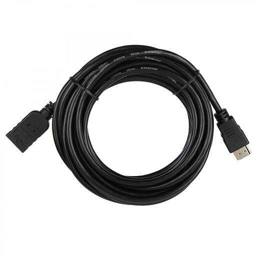 Кабель ACD Кабель ACD-DHHF1-50B |ACD-DHHF1-50B| HDMI 1.4, Golden Plated,19m/19f, HDMI extension, Черный, 5м |ACD-DHHF1-50B| (74229) фото 1