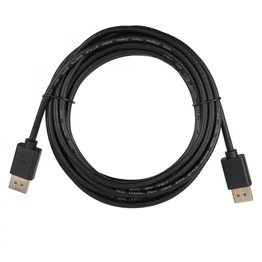 Кабель ACD Кабель ACD-DDPM2-10M |ACD-DDPM2-10M| DisplayPort 1.2, Golden Plated, 20m/20m, Черный,10м (742392) фото 1