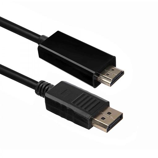 Кабель ACD Кабель ACD-DDHM2-18B |ACD-DDHM2-18B| DisplayPort 1.2, DP-HDMI, Golden Plated, 20m/19m, Черный, 1.8м |ACD-DDHM2-18B| (742453) фото 2