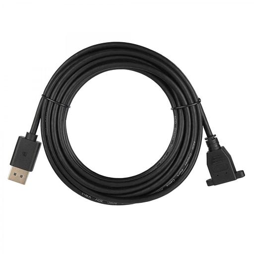 Кабель ACD Кабель ACD-DDPF2-50B |ACD-DDPF2-50B| DisplayPort 1.2, DP extension, Golden Plated, 20m/20f, Черный, |ACD-DDPF2-50B| 5м, (742521) фото 1