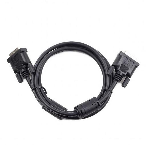 Кабель Cablexpert Кабель DVI-D dual link Cablexpert CC-DVI2-BK-6, 25M/25M, 1.8м, черный, экран, феррит.кольца, пакет {60} (081542) фото 2