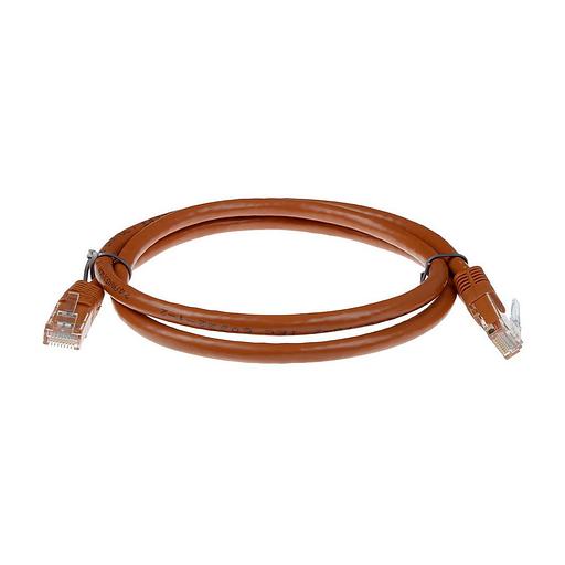 Кабель ACD Патч-корд ACD-LPU6Z-15N |ACD-LPU6Z-15N| Cat6 UTP 26AWG 4Pair, CU, LSZH, Коричневый, 1.5м фото 1