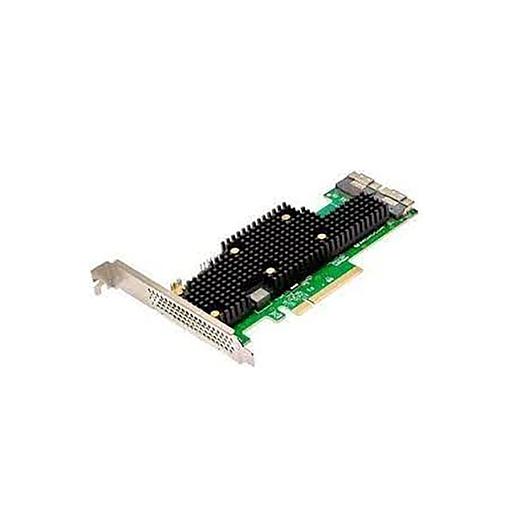 HBA-адаптер Broadcom 9600-24i SGL (05-50111-01) PCIe v4 x8 LP, Tri-Mode SAS/SATA/NVMe 24G HBA, 24port(3*int SFF8654), SAS4024 IOC, RTL фото 1