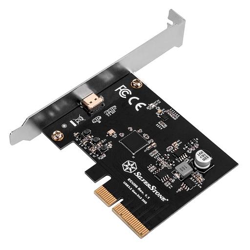 Контроллер Silverstone G56ECU060000010 SuperSpeed USB 20Gbps / USB-C 3.2 Gen 2x2 PCIe expansion card фото 3