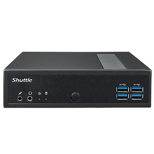 Платформа системного блока с ЦПУ Shuttle DL30N Intel N100 Fanless PC, DDR5 SODIMM Max.16GB, no SSD, no wifi, Support 3x independent display фото 1