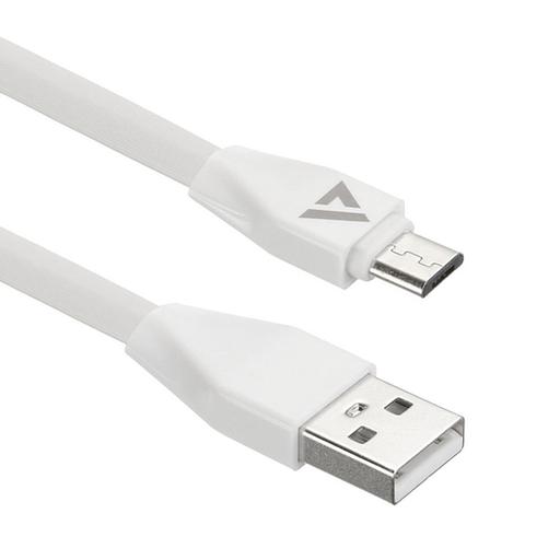 Кабели USB ACD USB кабель ACD-Life MicroUSB; USB-A TPE, 1м, белый (ACD-U920-M1W) фото 1