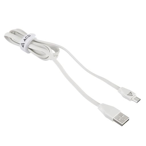 Кабели USB ACD USB кабель ACD-Life MicroUSB; USB-A TPE, 1м, белый (ACD-U920-M1W) фото 2