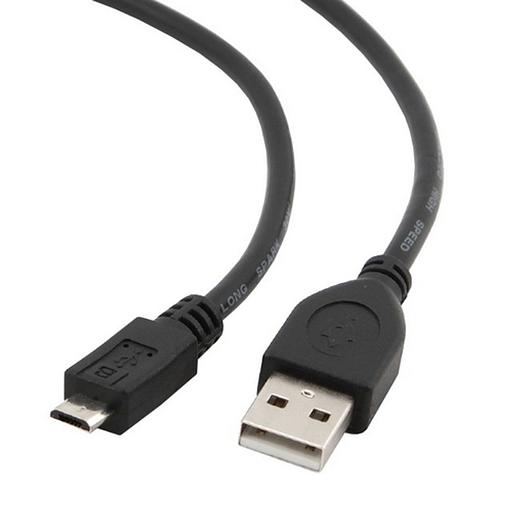 Кабель Cablexpert Кабель USB 2.0 Pro Cablexpert CCP-mUSB2-AMBM-1M AM/microBM 5P, 1м, экран, черный, пакет (082105) фото 2