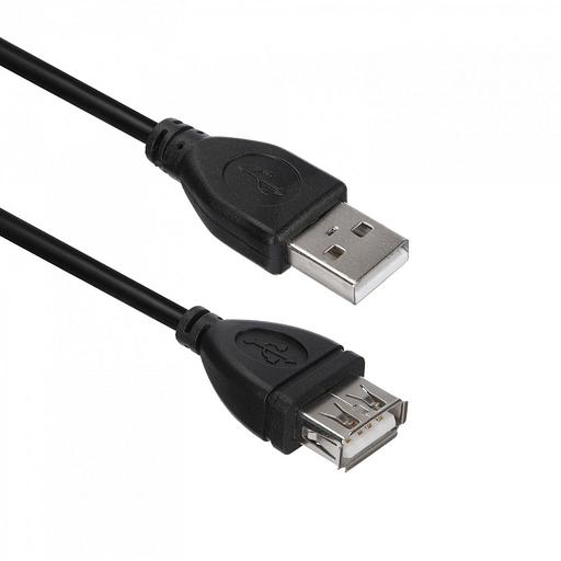 Кабель ACD Кабель ACD-U2AAF-30L |ACD-U2AAF-30L| USB 2.0, A male - A feмale, ТТХ: |ACD-U2AAF-30L| (7/0.12BC+PE)*1P+(7/0.12BC+PE)*2C+7/0.12BC+AL+PVC OD4.0, Черный, 3м (742064) фото 2