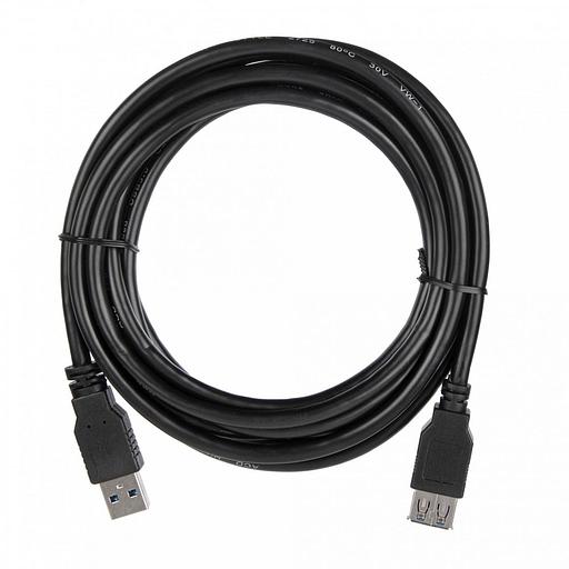 Кабель ACD Кабель ACD-U3AAF-30L |ACD-U3AAF-30L| USB 3.0, A male - A feмale, ТТХ: |ACD-U3AAF-30L| (7/0.12BC+HDPE)*1P+|(7/0.12BC+HDPE)*2C+7/0.12BC+AL|*2P +7/0.16BC*2C+AL+7/0.12BC+B(80/0.12AL)PVC5.5, Черный, 3м (742156) фото 1