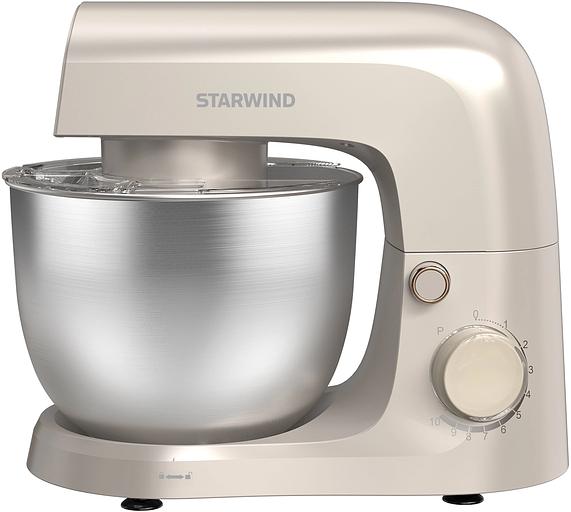 Миксер планетарный Starwind SPM2152 1500Вт кремовый фото 2