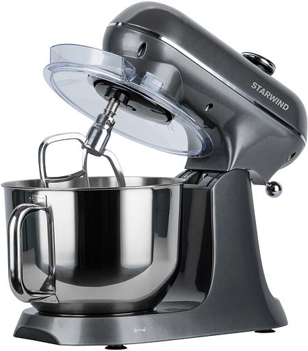 Миксер планетарный Starwind SPM4171 1200Вт серебристый фото 5