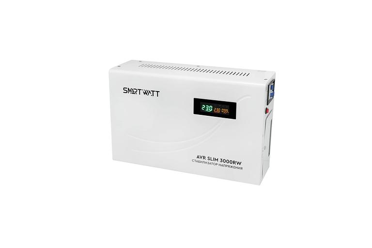 Стабилизатор напряжения Smartwatt SLIM 3000RW 3000ВА белый фото 4