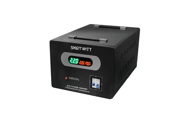 Стабилизатор напряжения Smartwatt Tower 12000RF 12000ВА черный фото 1