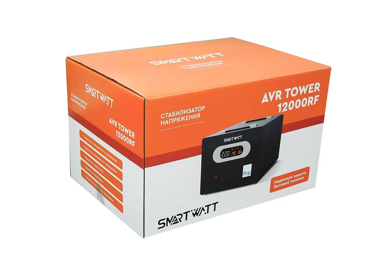 Стабилизатор напряжения Smartwatt Tower 12000RF 12000ВА черный фото 3