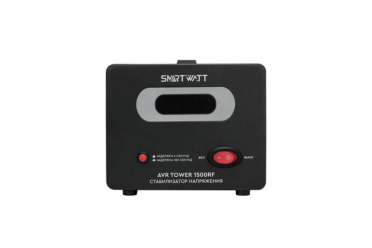 Стабилизатор напряжения Smartwatt Tower 1500RF 1500ВА черный фото 3