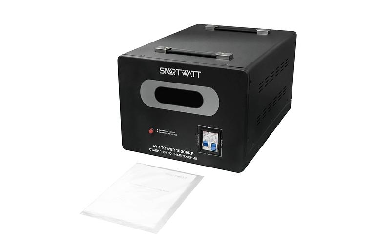 Стабилизатор напряжения Smartwatt Tower 10000RF 10000ВА черный фото 1