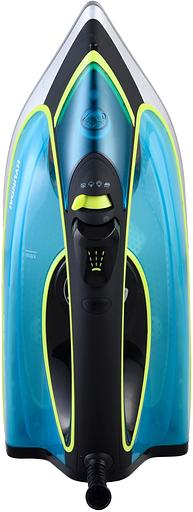 Утюг Hyundai H-SI01450 3000Вт голубой/желтый фото 6