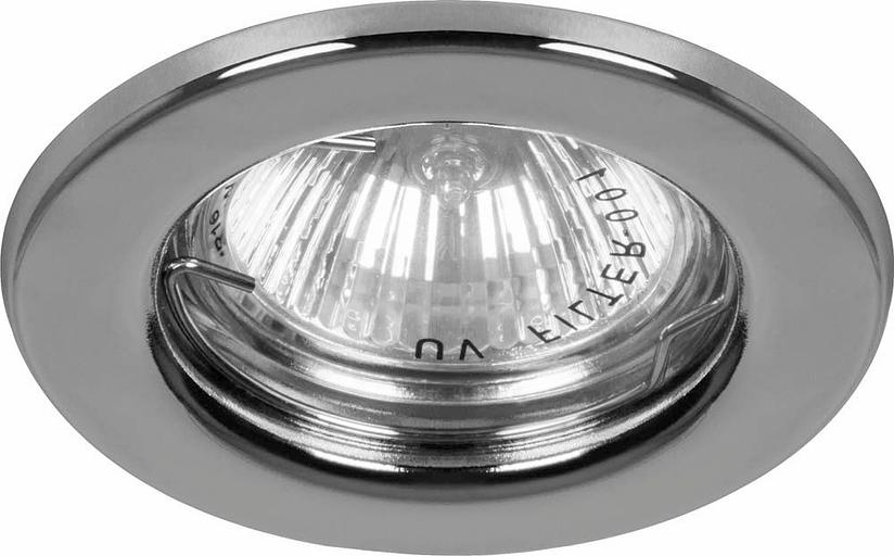 Светильник ИВО-50w 12в G5.3 хром фото 1