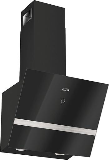 Вытяжка встраиваемая Elikor Rise BK60 черный управление: сенсорное (1 мотор) фото 2