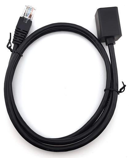 Патч-корд Buro BU-C5EXTND-2M-B UTP cat5E 2м черный RJ-45 (m)-RJ-45 (f) фото 1