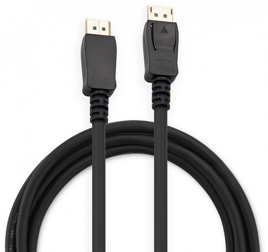 Кабель аудио-видео Buro DisplayPort (m)/DisplayPort (m) 1.5м. черный (BU-DP1.4-1.5MCCS) фото 1