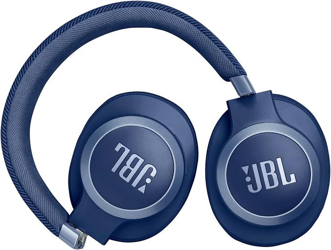 Гарнитура накладные JBL Live 770NC 2м синий беспроводные bluetooth оголовье (JBLLIVE770NCBLU) фото 4