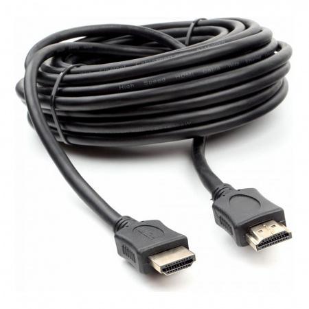 Кабель HDMI Cablexpert CC-HDMI4L-10M (10м, v2.0, 19M/19M, серия Light, черный, позол.разъемы, экран, пакет) (CC-HDMI4L-10M) фото 1