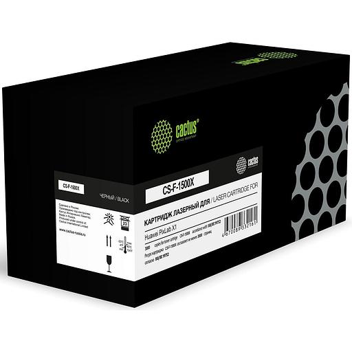 Картридж лазерный Cactus CS-F-1500X F-1500X черный (3000стр.) для Huawei PixLab X1 фото 1