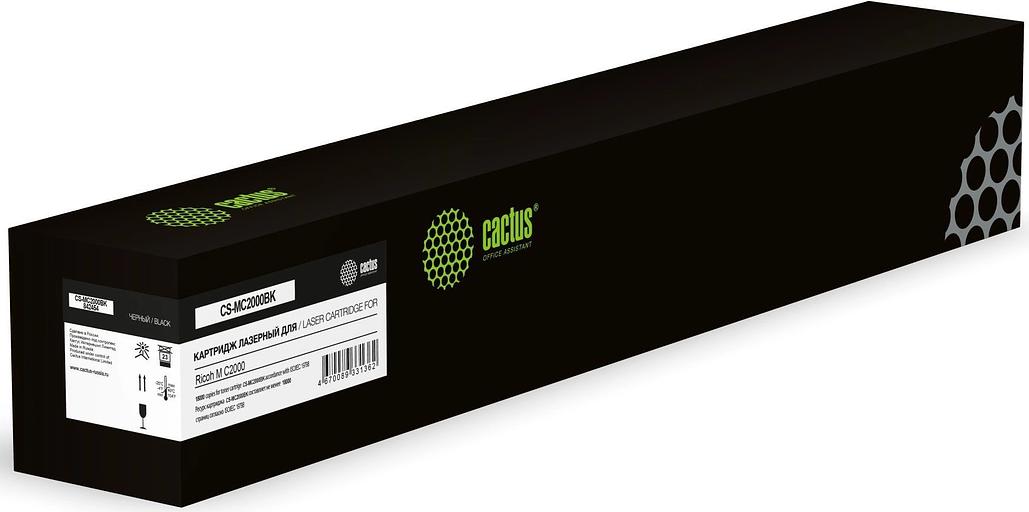 Картридж лазерный Cactus CS-MC2000BK 842454 черный (18000стр.) для Ricoh M C2000 фото 1