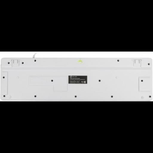 Oklick 420MRL white USB slim Multimedia LED [1091227] фото 4