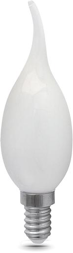 Лампа филам. Gauss Filament 5Вт цок.:E14 свеча 220B св.свеч.бел.теп. (упак.:10шт) (104201105) фото 2