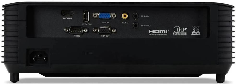 Проектор Acer projector X139, DLP, WXGA, 5200 Lm, 20000:1, EMEA, 2.7 Kg, EURO Power (replace MR.JTJ11.00R, X139WH) (MR.JX611.00Z) фото 6