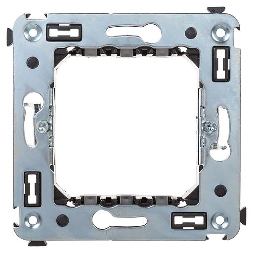 Каркас с лапками для монтажа модульных "Avanti" в стену, под 2 модуля DKC 4400802 фото 1